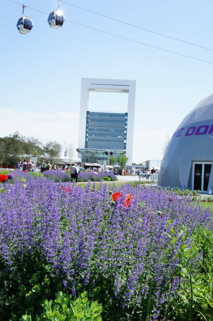 2021 03 10 Floriade Tower mit kabelbahn